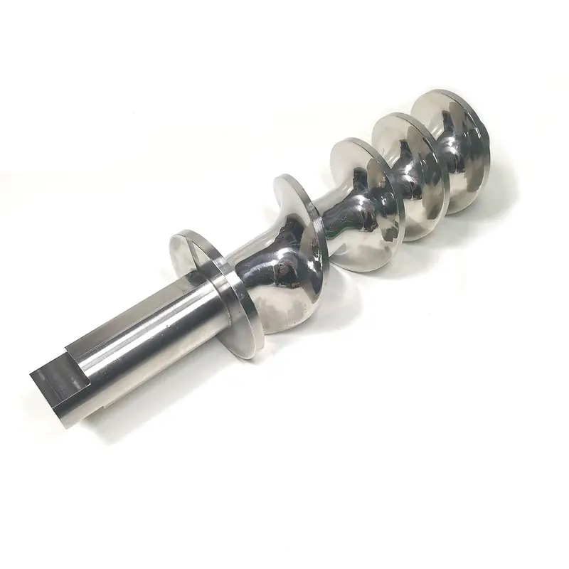 Stainless Steel Auger Screws - custom OEM parts manufacturer Yuyii China