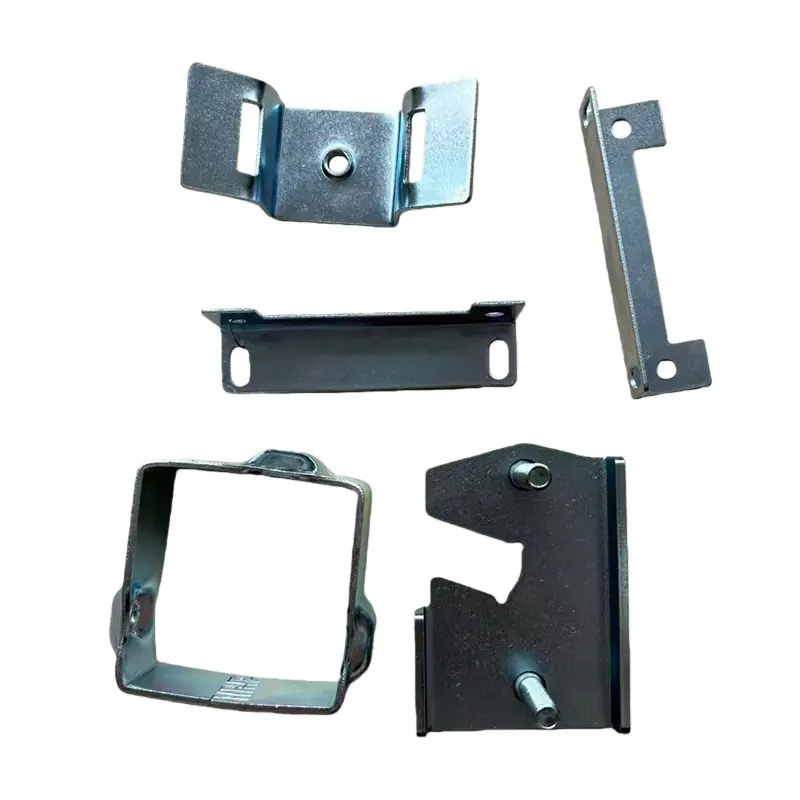 Formed Mounting Brackets Powder Coated - custom OEM parts manufacturer Yuyii China